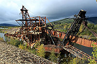 Gold Dredge - Goldwaschmaschine, Fairbanks - Alaska