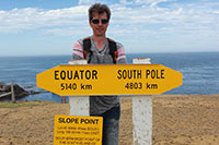 Neuseeland - Slope Point - The southernmost point of the South Island
